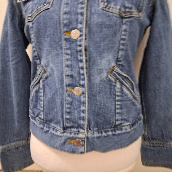 Eddie Bauer Authentic Women's Denim Jacket Size 8 - Picture 3 of 14